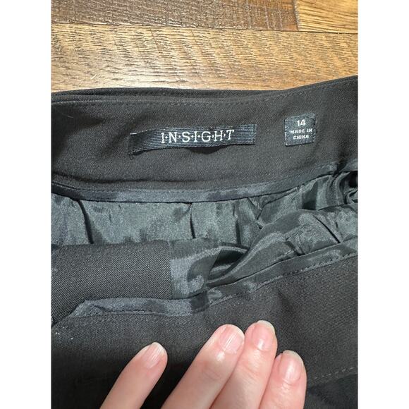 Vintage Insight midi skirt with tie front - Picture 3 of 5